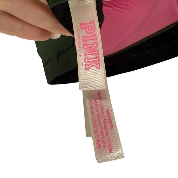 Victorias Secret Bra 34DD Green Wear Everywhere Lightly Lined Wireless Bra PINK - Picture 6 of 9